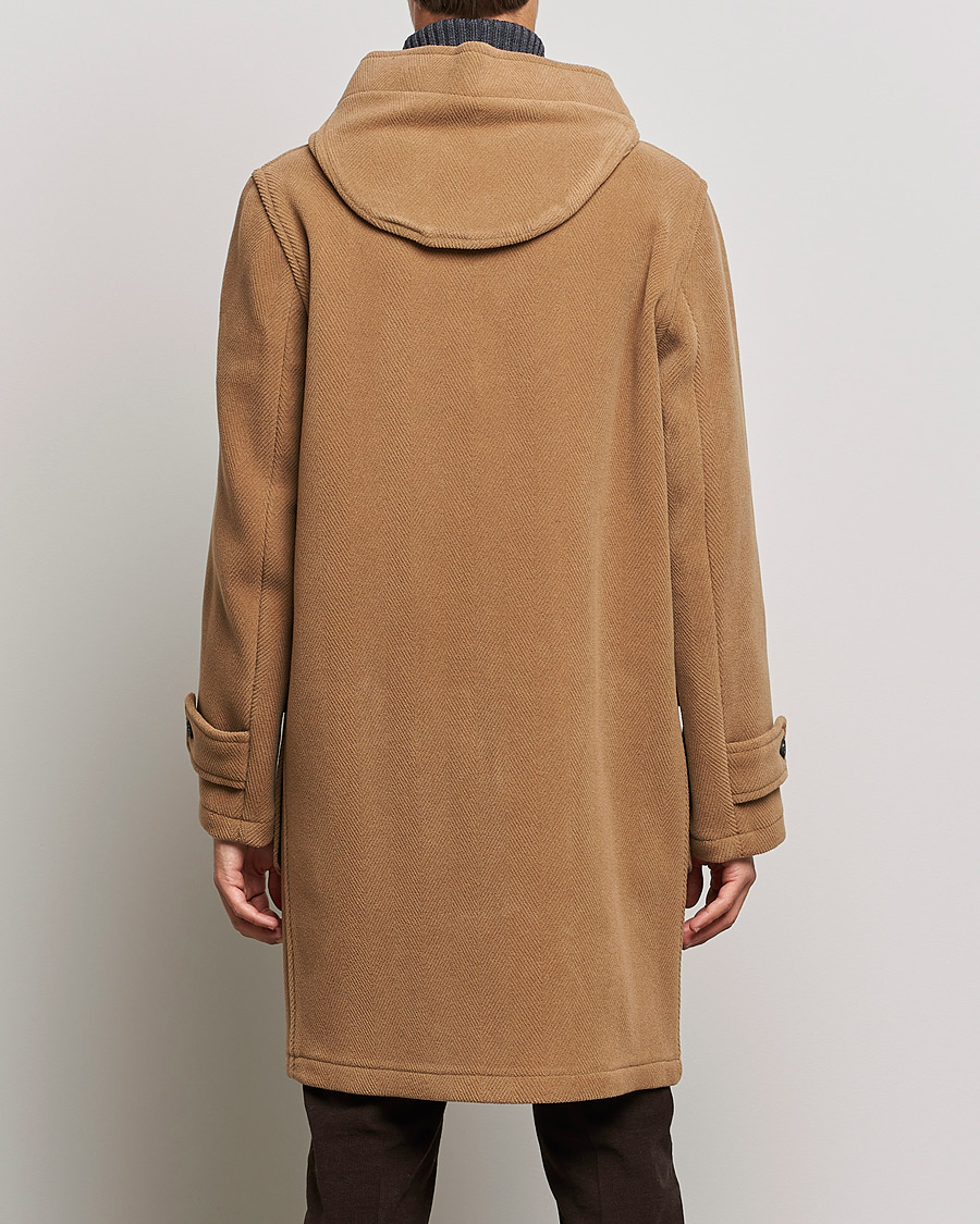Homme | Manteaux Et Vestes | Gloverall | Edmund Herringbone Wool Duffle Camel
