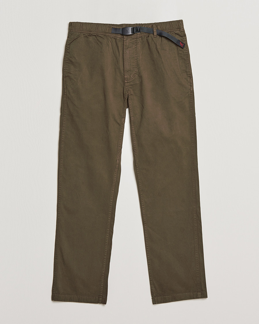 Homme | Pantalons | Gramicci | Stretch Twill NN Cropped Pants Deep Brown