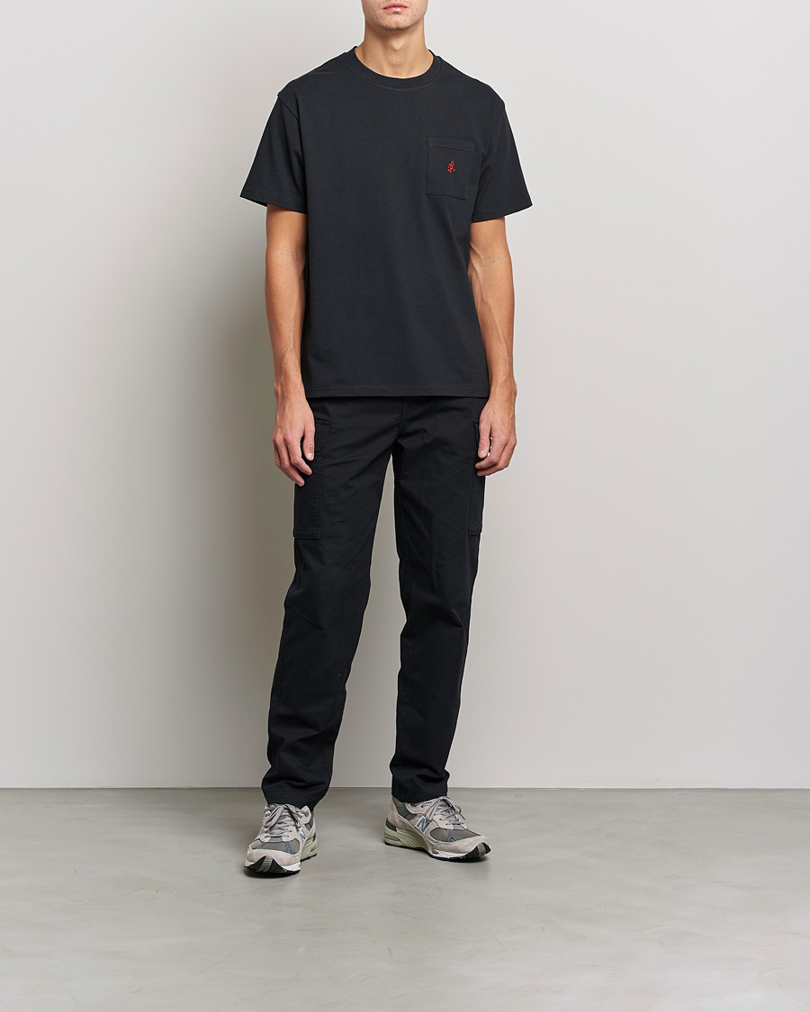 Homme | T-shirts | Gramicci | One Point Cotton Tee Black