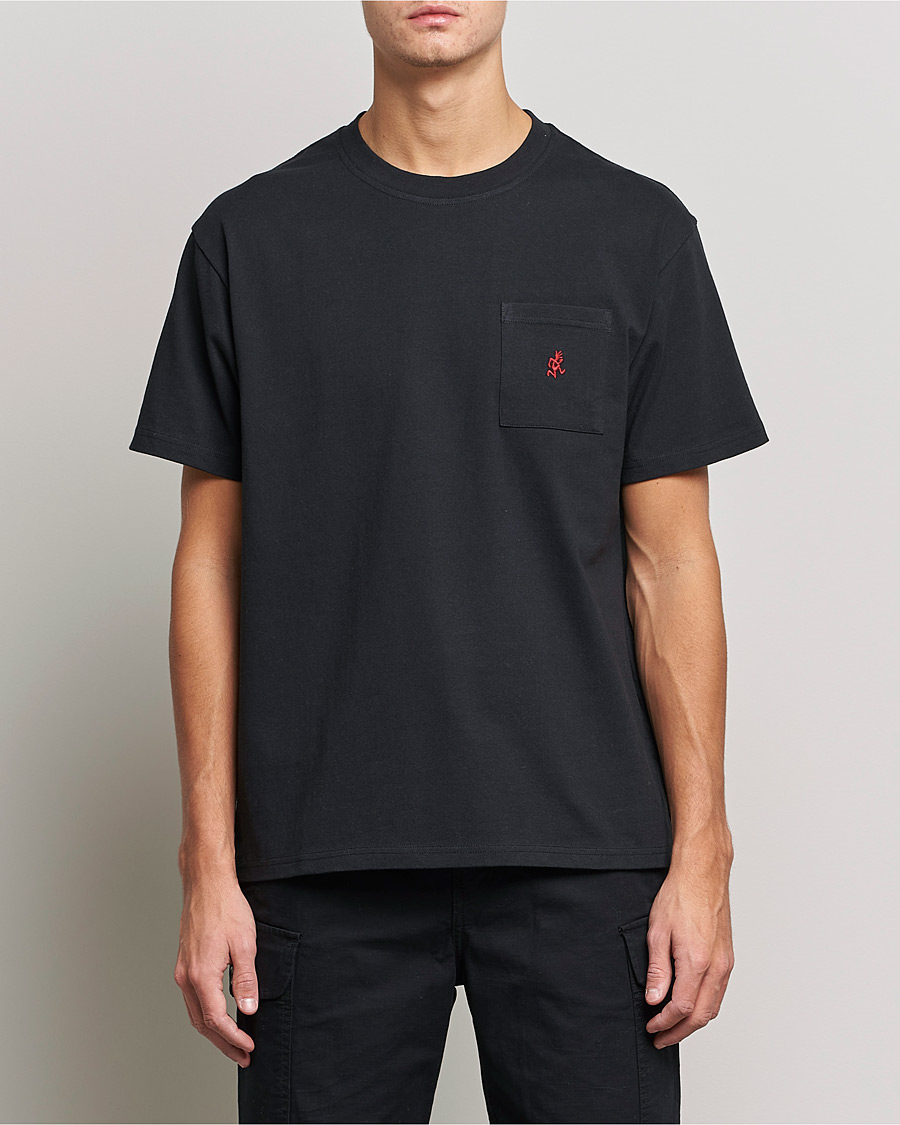 Homme | T-shirts | Gramicci | One Point Cotton Tee Black