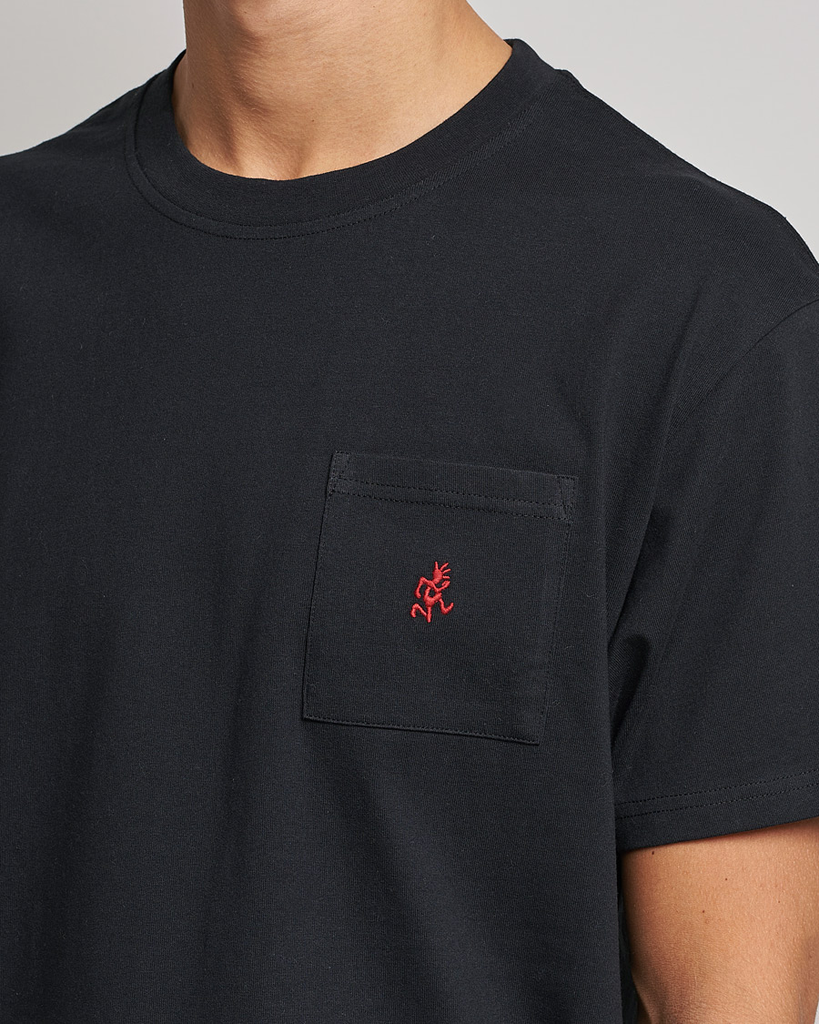 Homme | T-shirts | Gramicci | One Point Cotton Tee Black