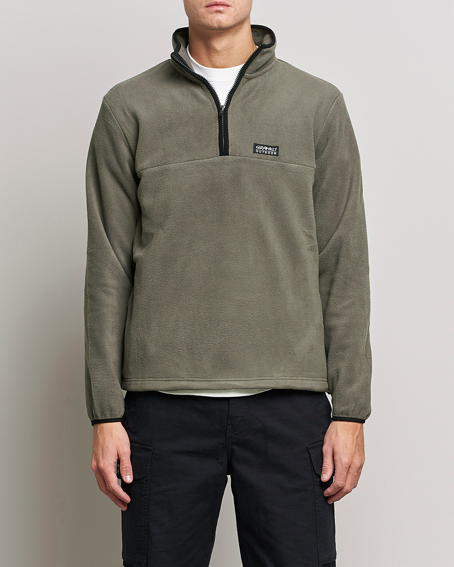 Homme | Pulls Et Tricots | Gramicci | Mock Neck Fleece Grey