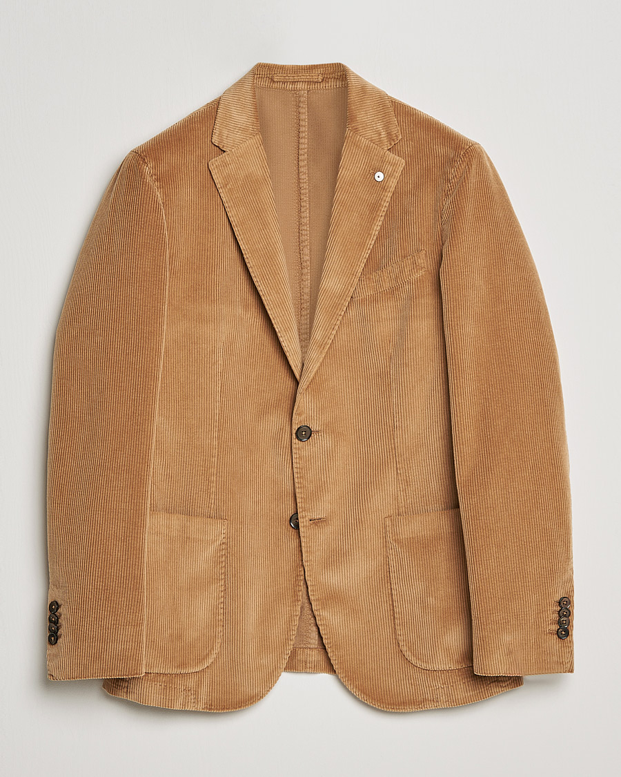 Homme | Blazers | L.B.M. 1911 | Jack Corduroy Blazer Light Brown