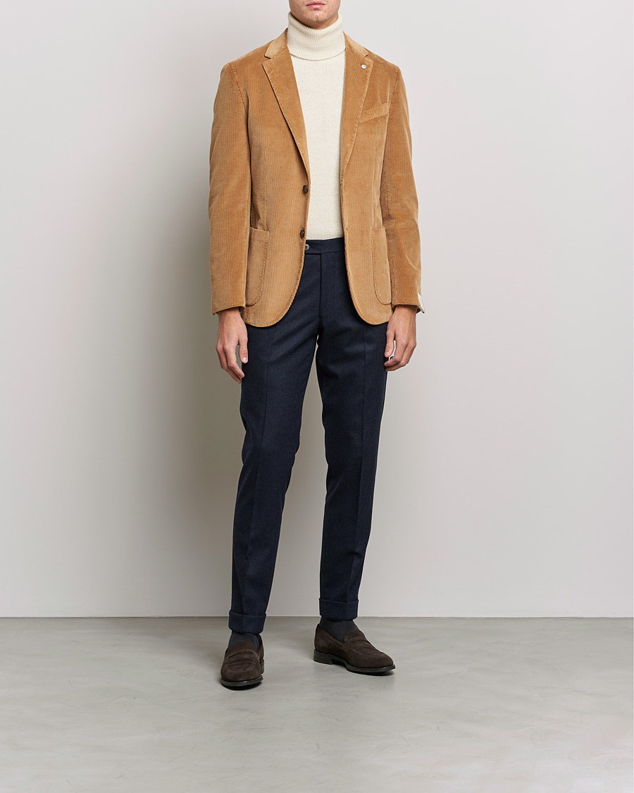 Homme | Blazers | L.B.M. 1911 | Jack Corduroy Blazer Light Brown