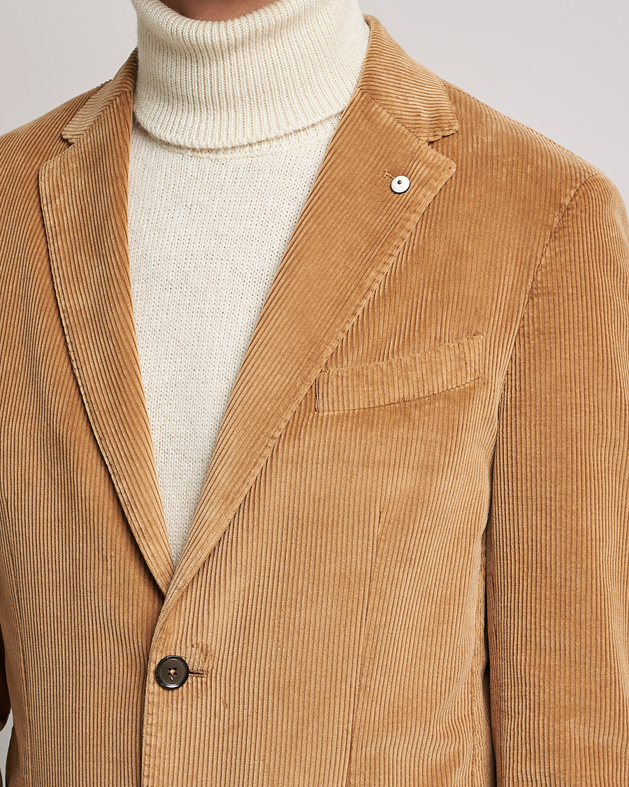 Homme | Blazers | L.B.M. 1911 | Jack Corduroy Blazer Light Brown