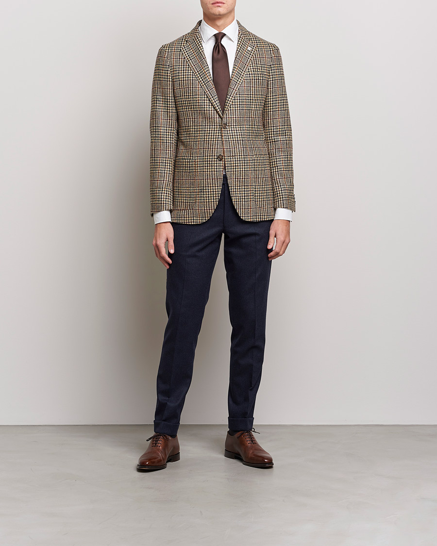Homme | Blazers | L.B.M. 1911 | Jack Houndstooth Wool Blazer Multi