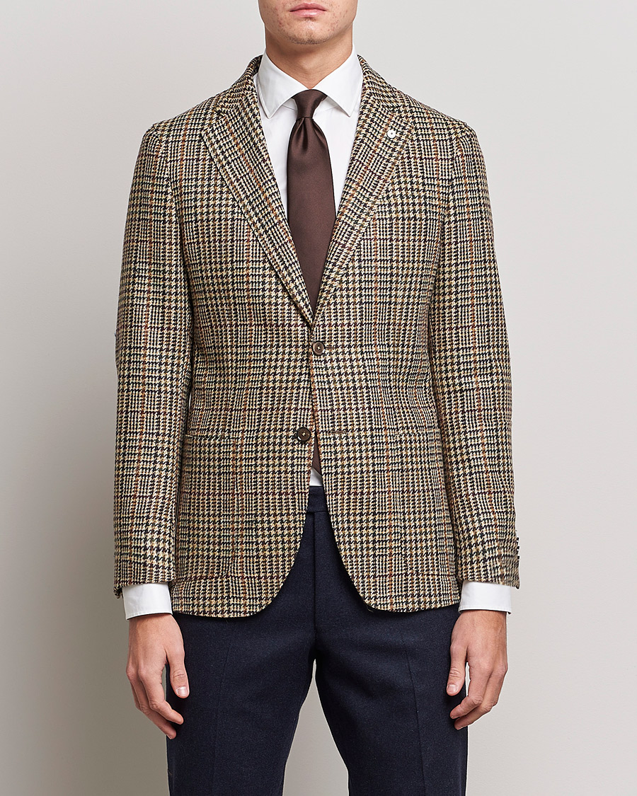 Homme | Blazers | L.B.M. 1911 | Jack Houndstooth Wool Blazer Multi