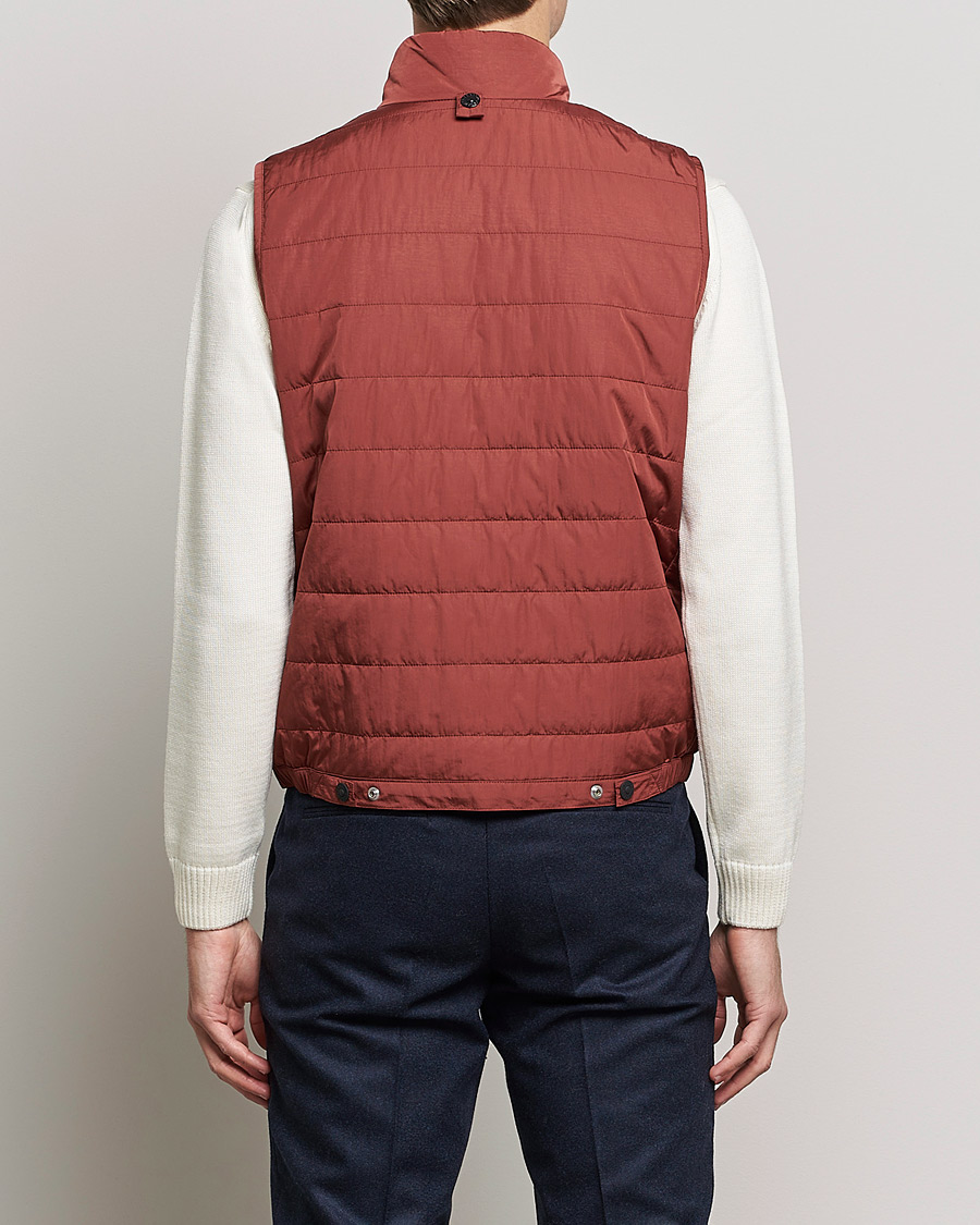 Homme | Manteaux Et Vestes | Oscar Jacobson | Liner EVO Waistcoat Soft Red
