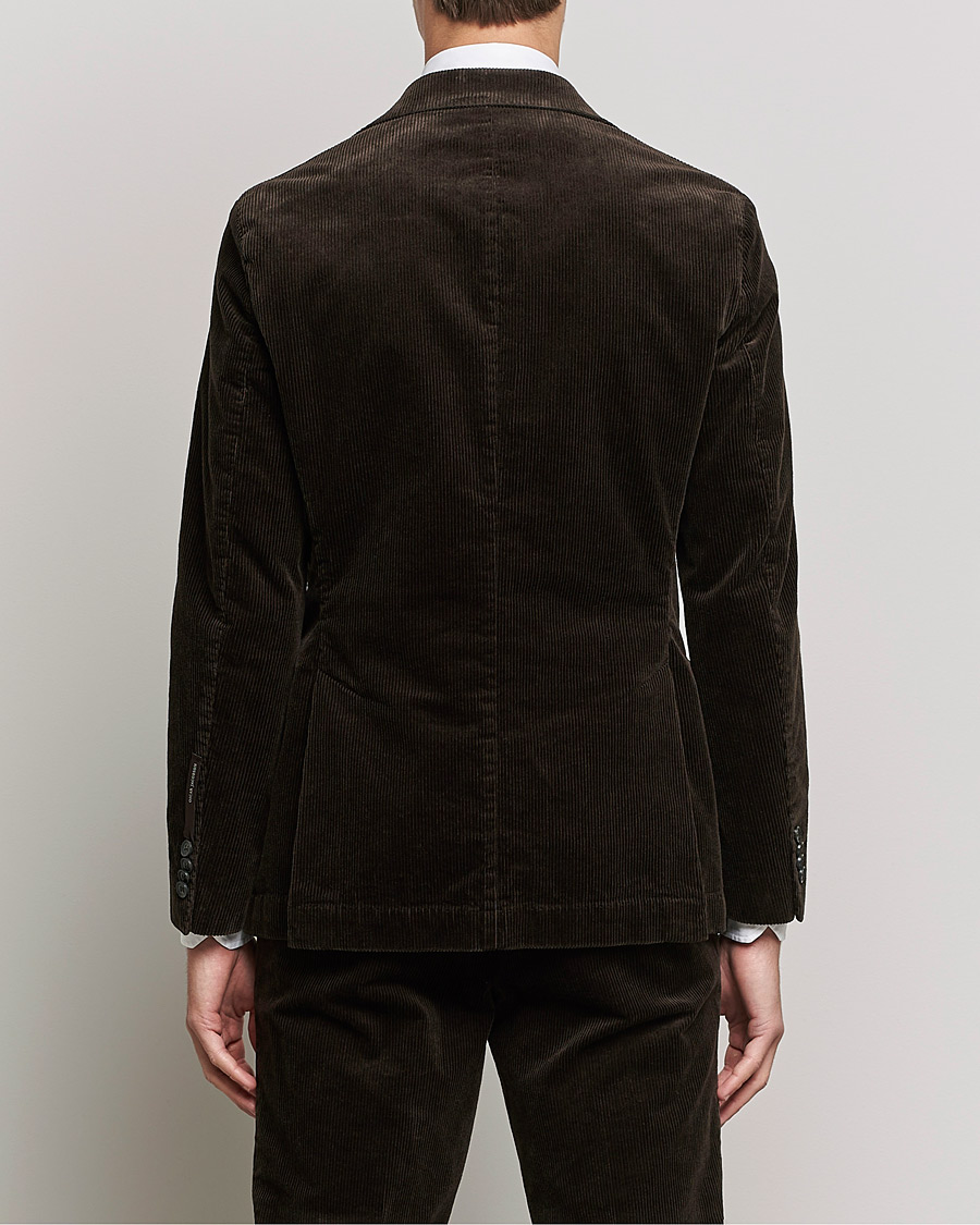 Homme | Blazers | Oscar Jacobson | Ferry Soft Cord Blazer Brown