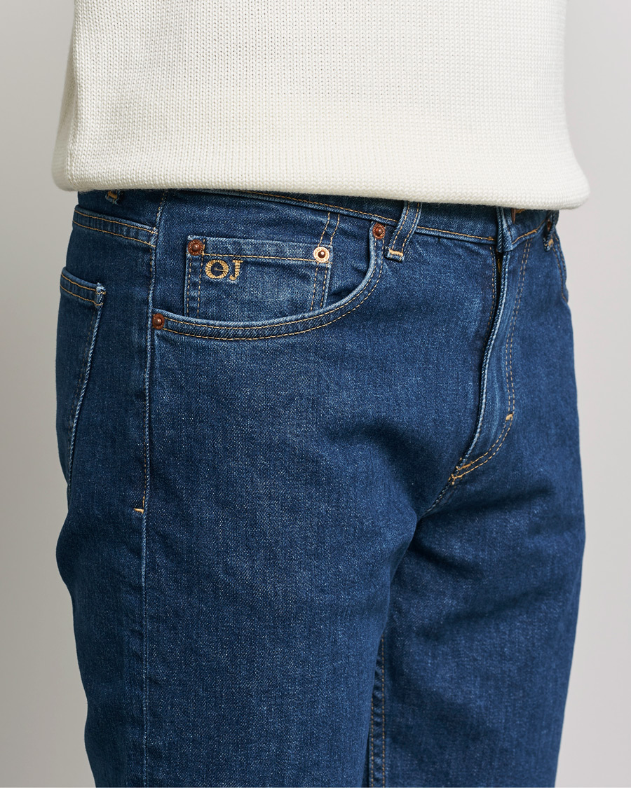 Homme | Jeans | Oscar Jacobson | Albert Cotton Stretch Jeans Thunder