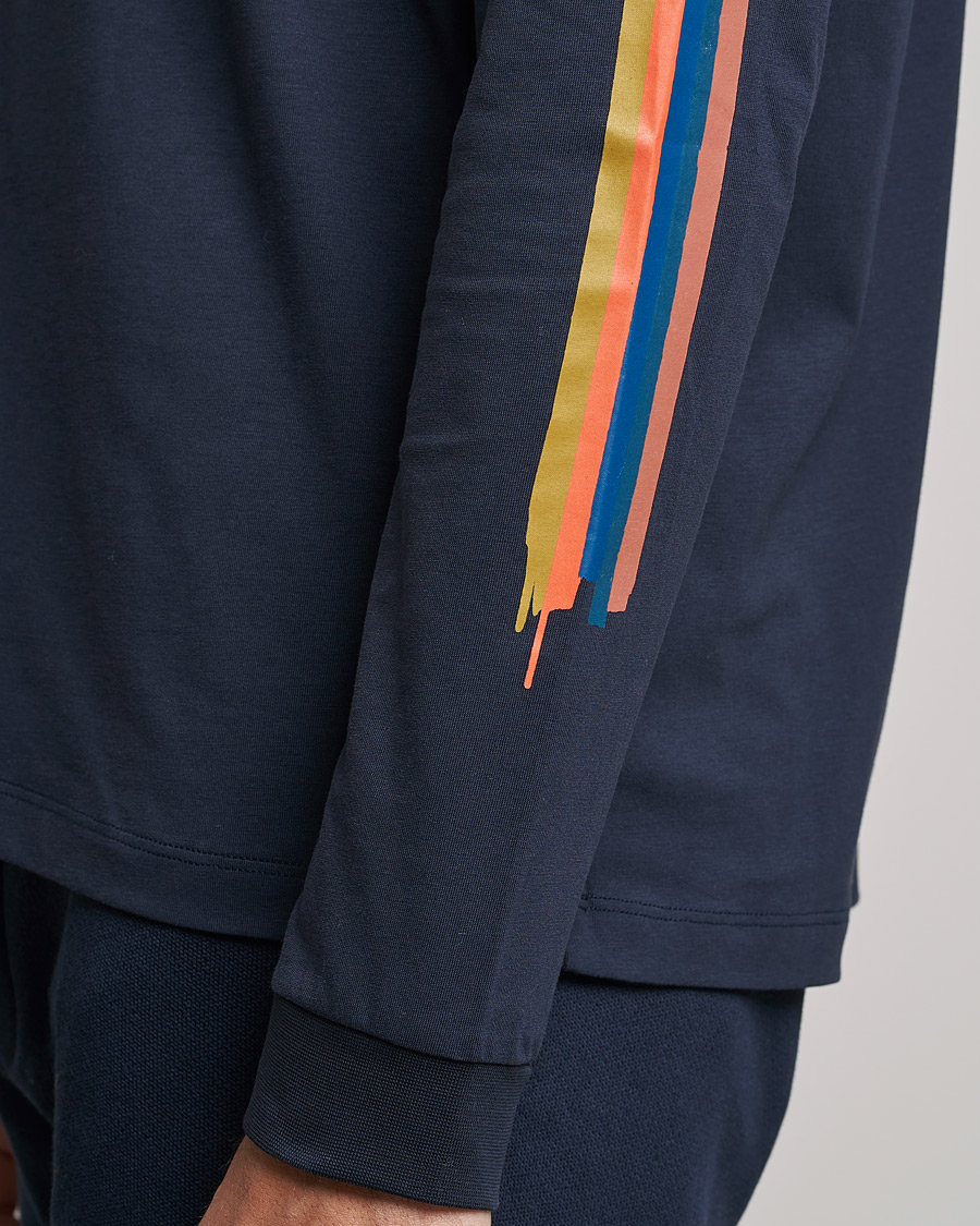 Homme | T-shirts | Paul Smith | Artist Long Sleeve T-shirt Navy
