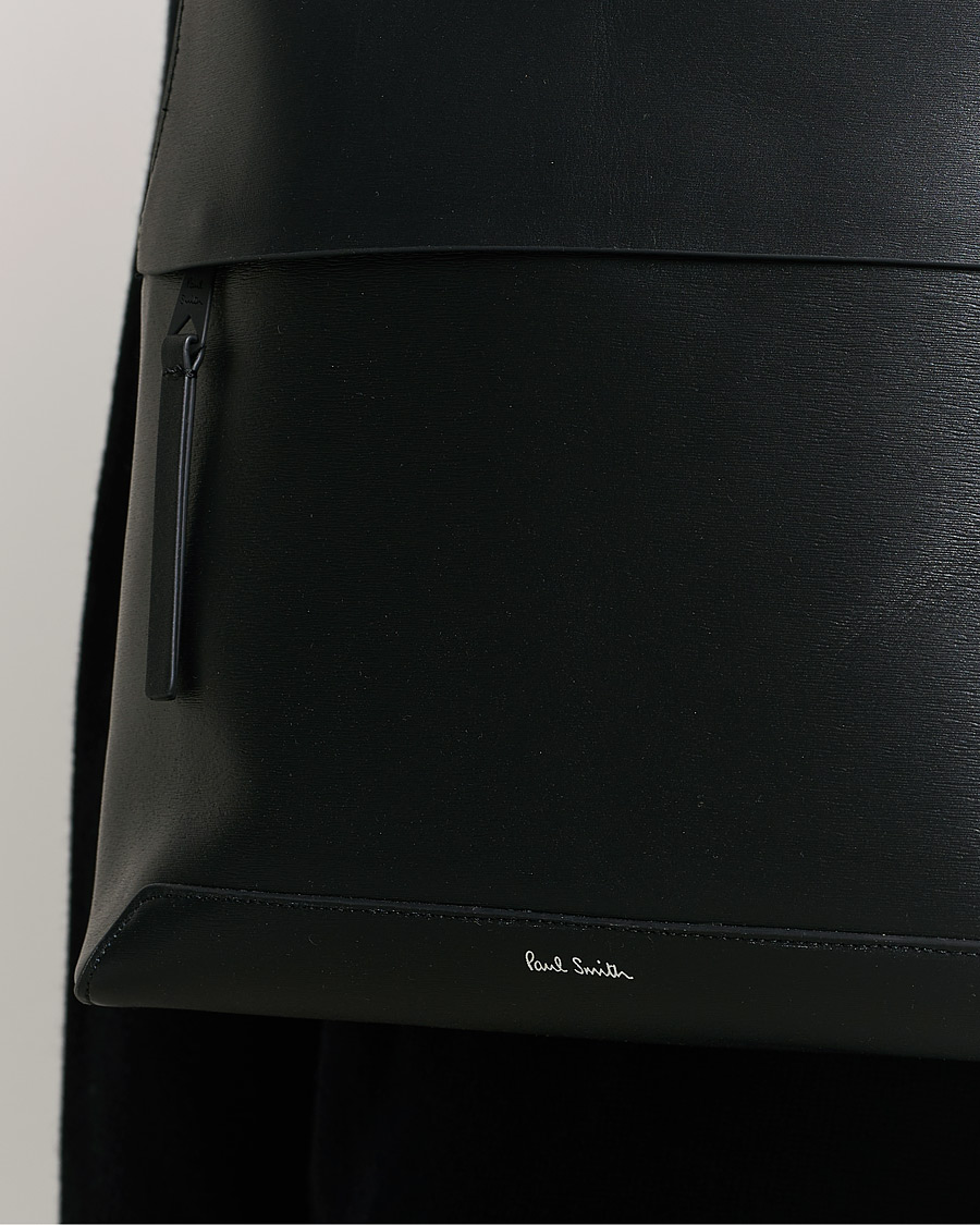 Homme | Paul Smith Leather Backpack Black | Paul Smith | Leather Backpack Black