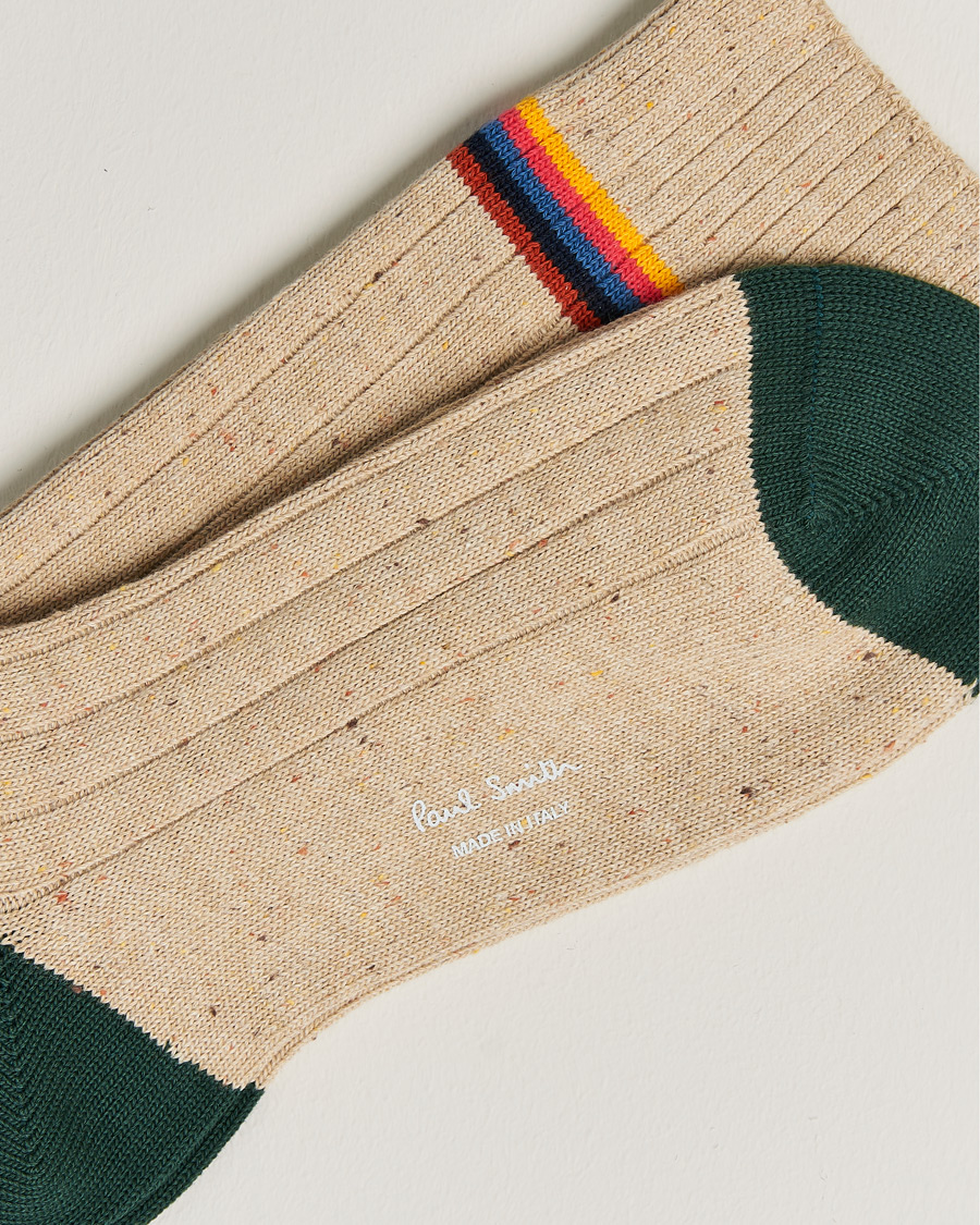Homme | Sous-Vêtements Et Chaussettes | Paul Smith | Cotton Ulysse Sock Off White
