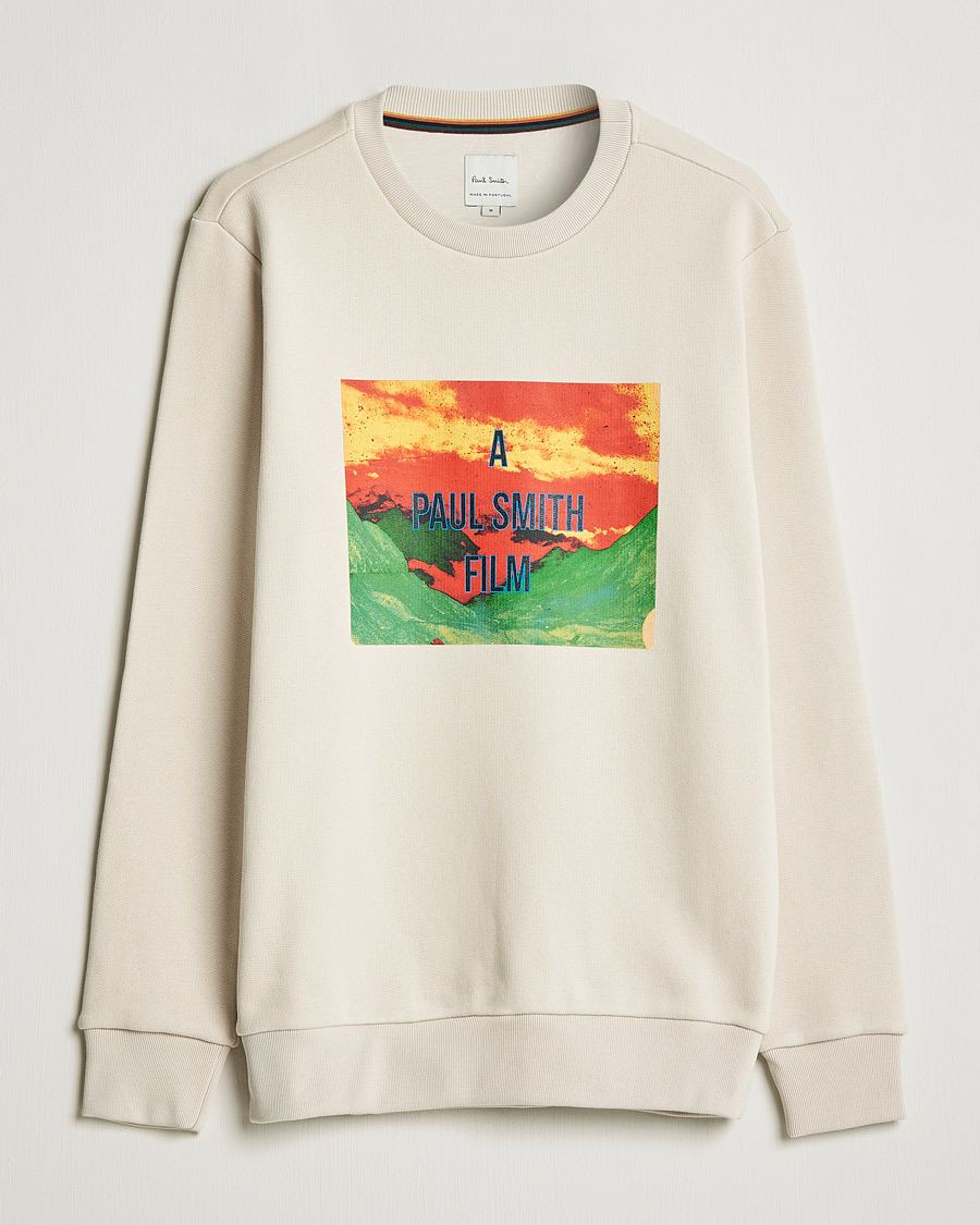 Homme | Pulls Et Tricots | Paul Smith | Embroidered Sweatshirt Off White