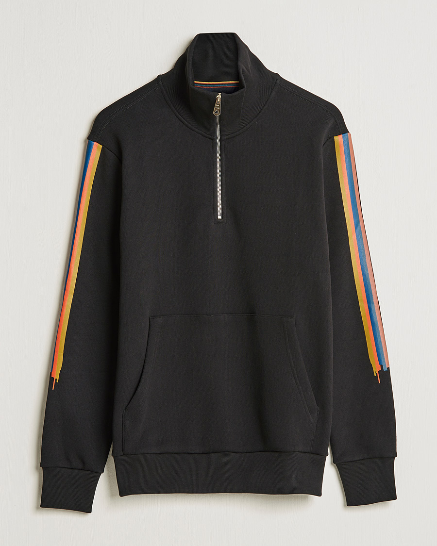 Homme | Pulls Et Tricots | Paul Smith | Half Zip Sweatshirt Black