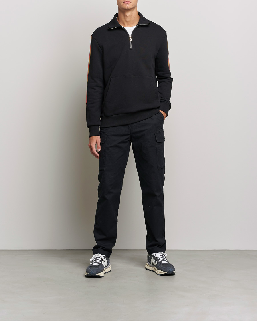 Homme | Pulls Et Tricots | Paul Smith | Half Zip Sweatshirt Black
