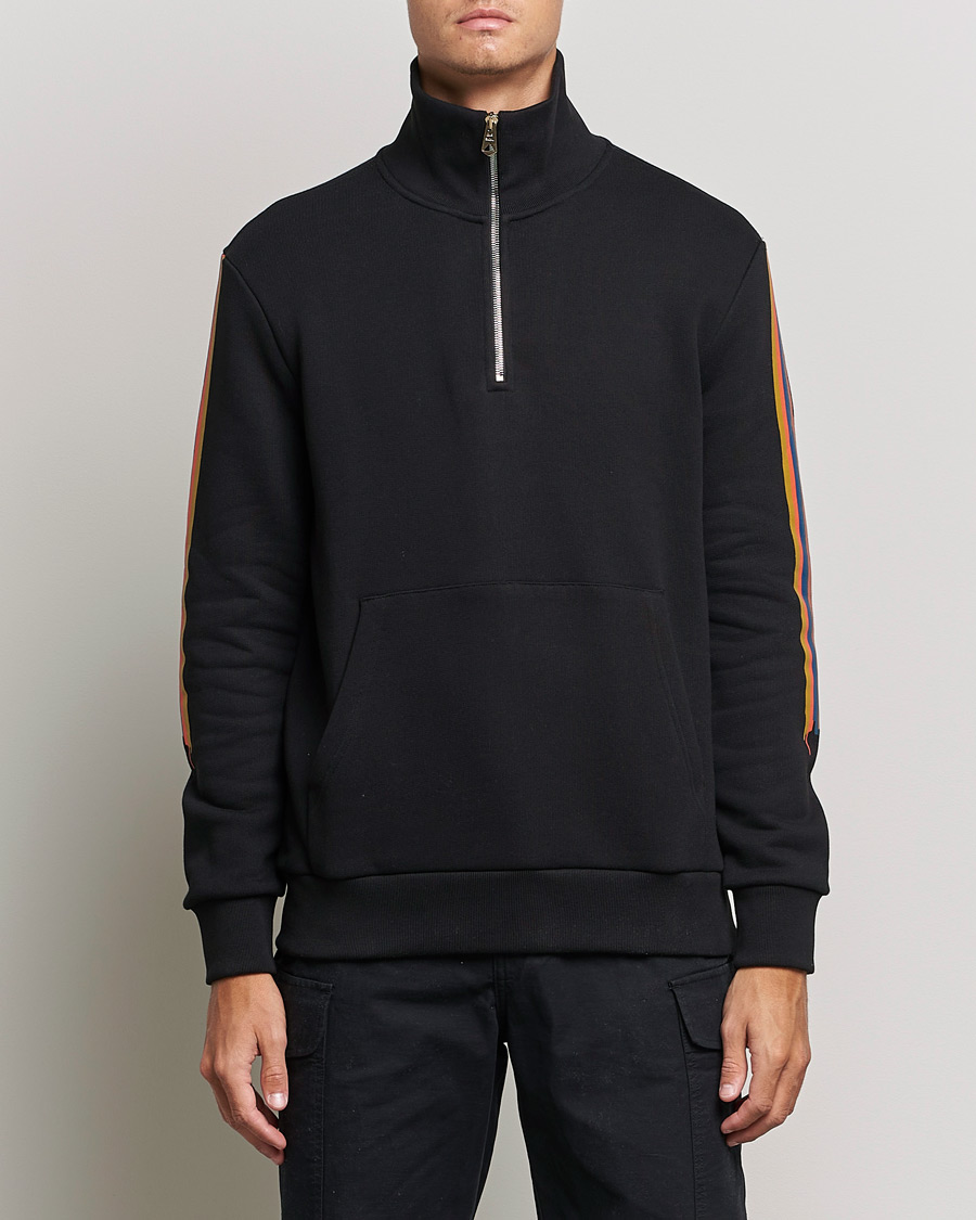 Homme | Pulls Et Tricots | Paul Smith | Half Zip Sweatshirt Black