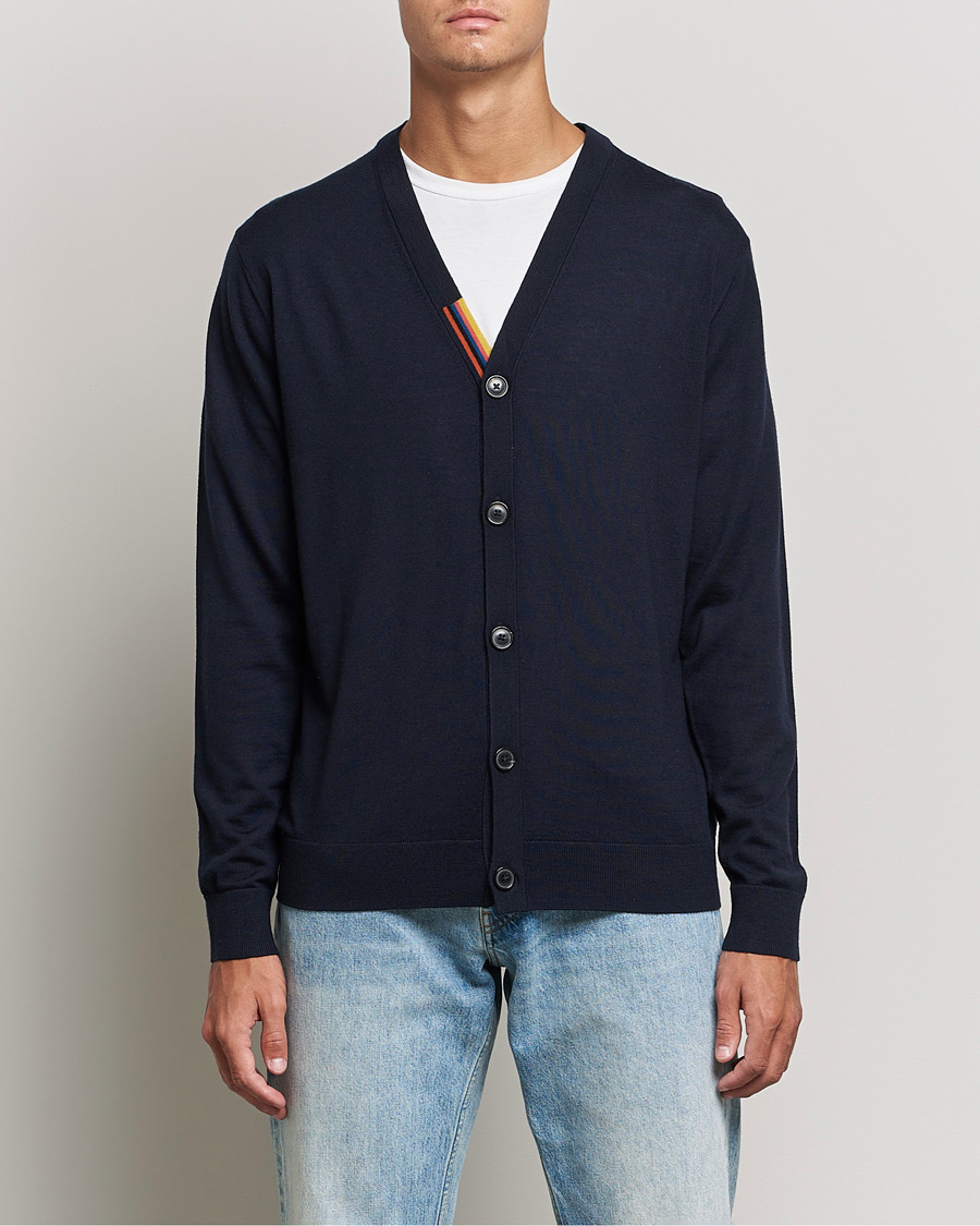 Homme | Pulls Et Tricots | Paul Smith | Knitted Cardigan Navy
