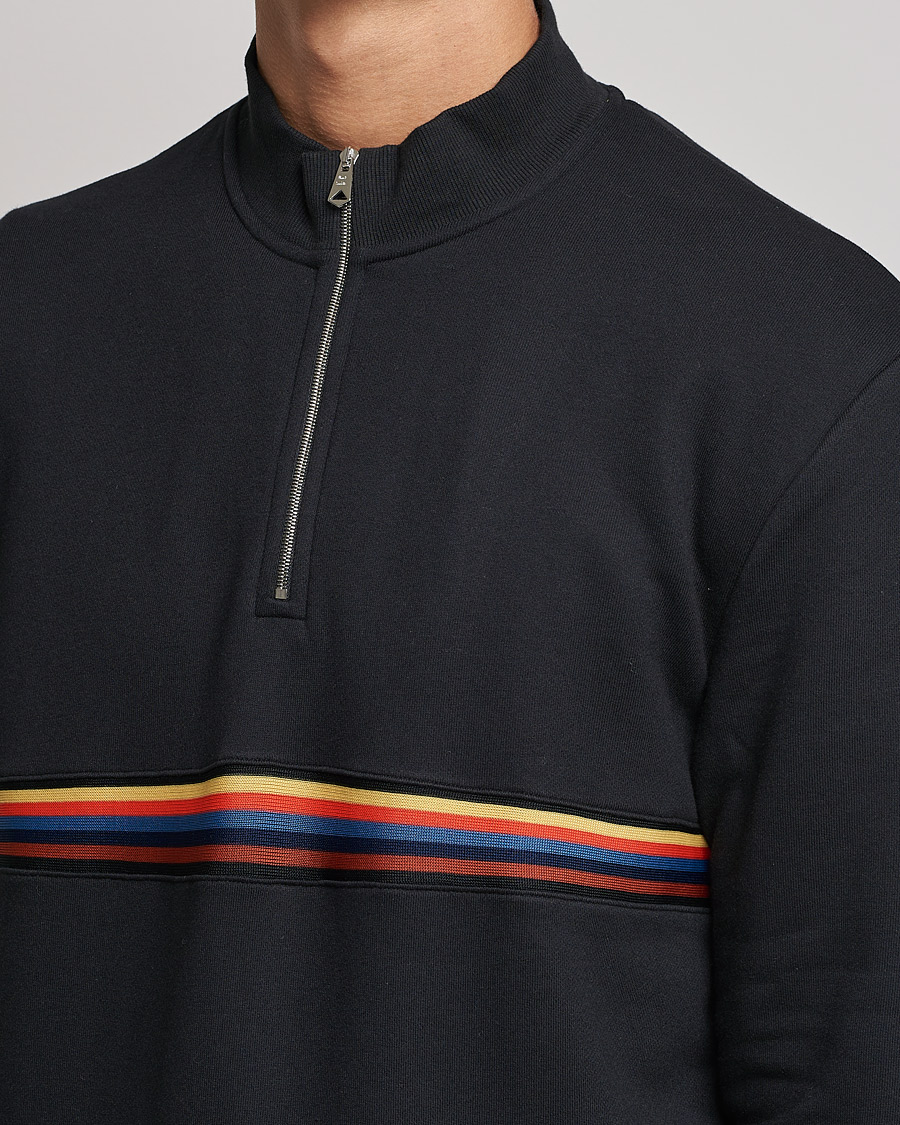 Homme | Pulls Et Tricots | Paul Smith | Half Zip Sweatshirt Black