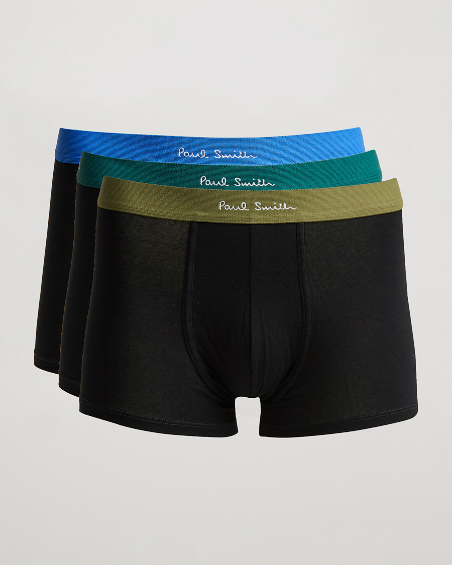 Homme | Sous-Vêtements Et Chaussettes | Paul Smith | 3-Pack Trunk Black