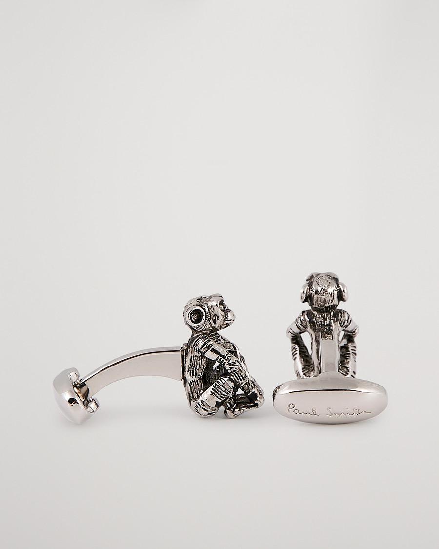 Homme | Paul Smith Monkey Cufflink Silver | Paul Smith | Monkey Cufflink Silver