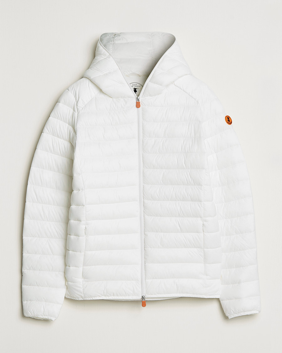 Homme | Manteaux Et Vestes | Save The Duck | Donald Lightweight Padded Hooded Jacket Off White