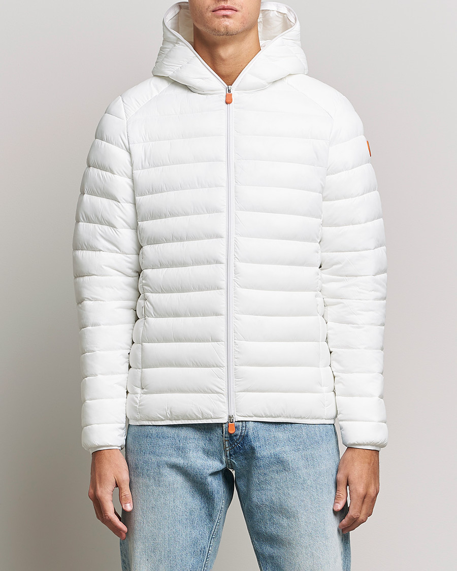 Homme | Manteaux Et Vestes | Save The Duck | Donald Lightweight Padded Hooded Jacket Off White