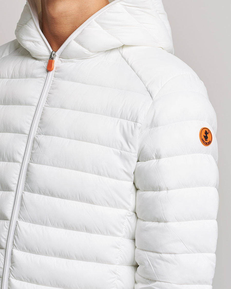 Homme | Manteaux Et Vestes | Save The Duck | Donald Lightweight Padded Hooded Jacket Off White