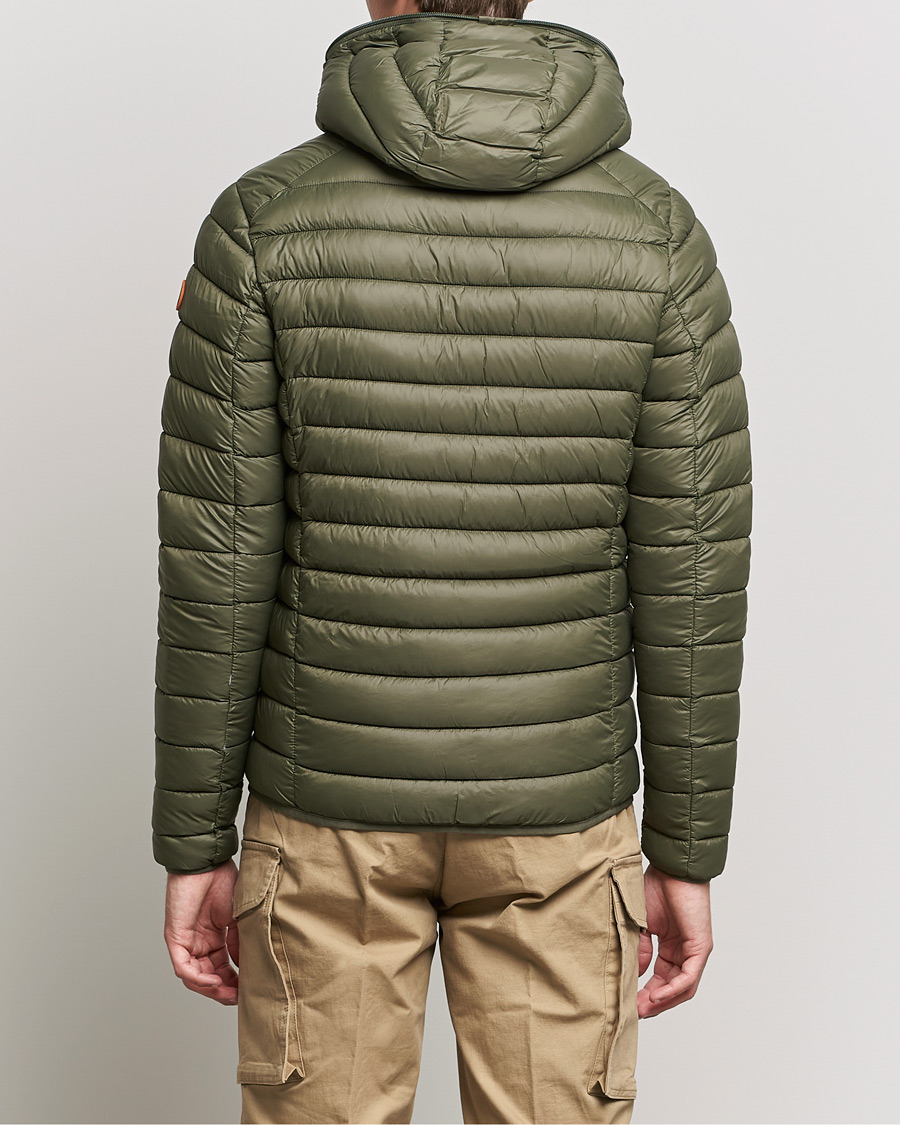 Homme | Manteaux Et Vestes | Save The Duck | Donald Lightweight Padded Hooded Jacket Laurel Green