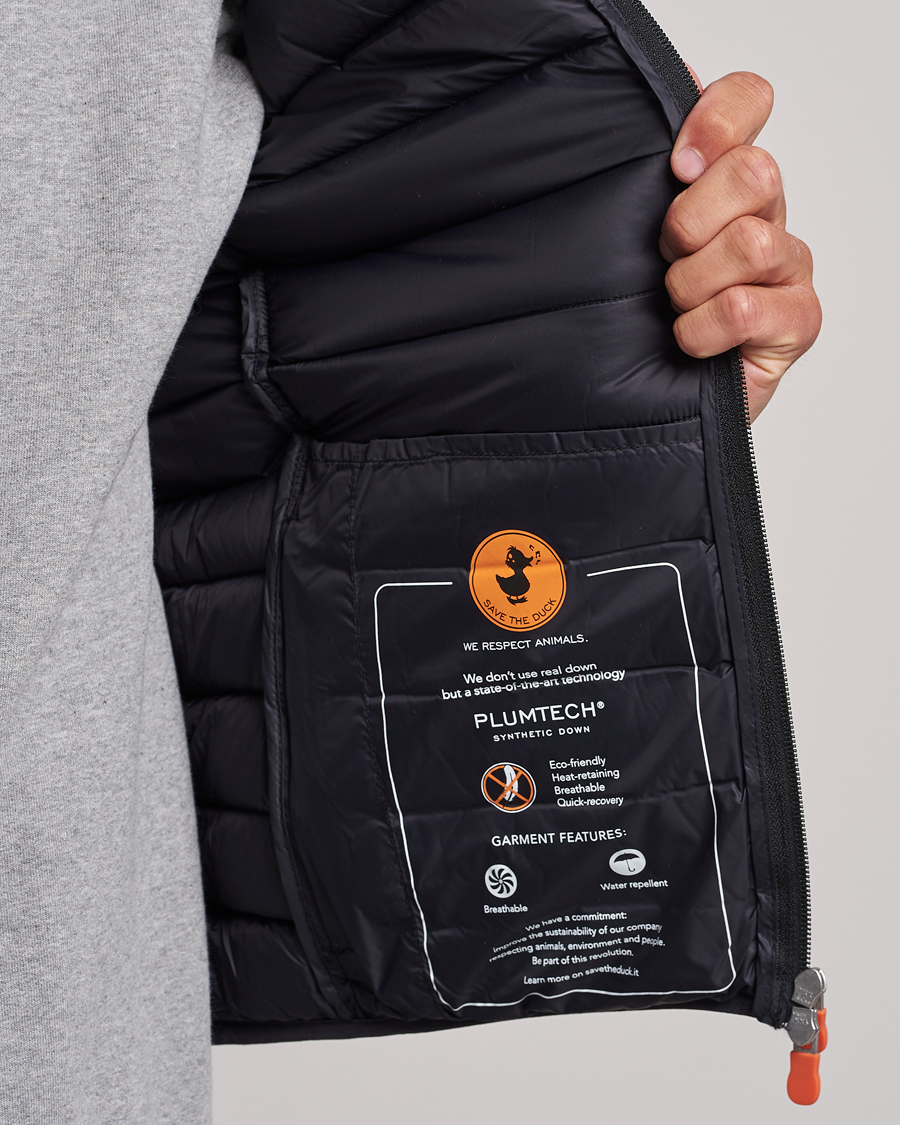 Homme | Manteaux Et Vestes | Save The Duck | Adam Lightweight Padded Vest Black