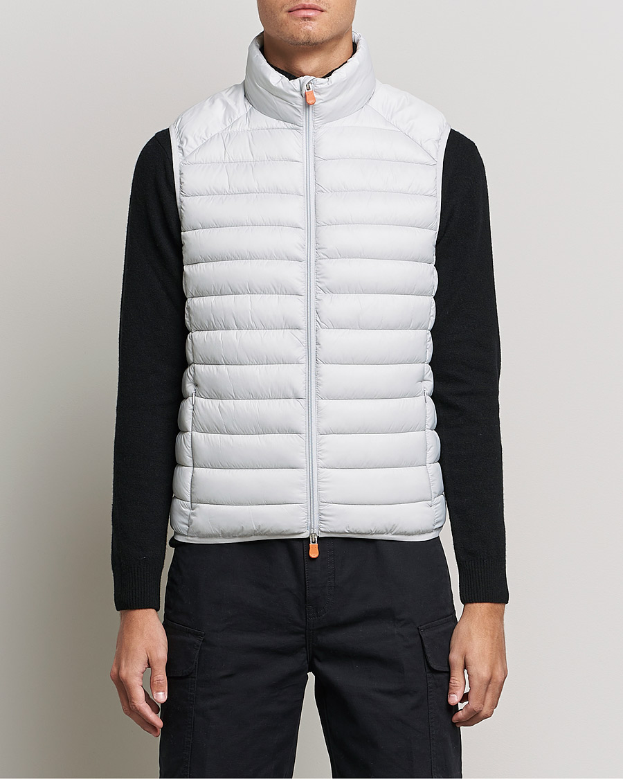 Homme | Manteaux Et Vestes | Save The Duck | Adam Lightweight Padded Vest Frozen Grey