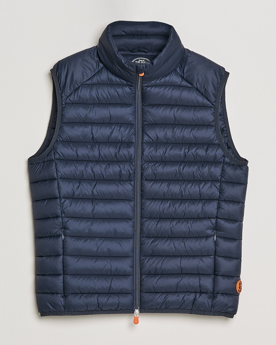 Homme | Gilets | Save The Duck | Adam Lightweight Padded Vest Blue Black