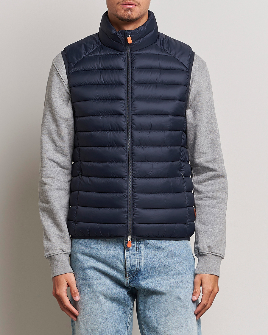 Homme | Gilets | Save The Duck | Adam Lightweight Padded Vest Blue Black