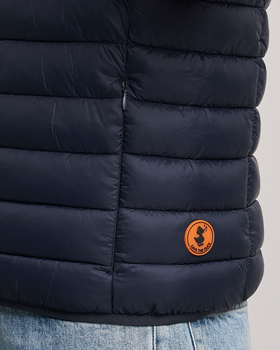 Homme | Gilets | Save The Duck | Adam Lightweight Padded Vest Blue Black
