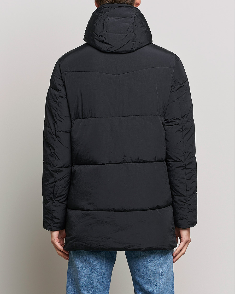 Homme | Manteaux Et Vestes | Save The Duck | Elvis Crinkle Nylon Parka Black