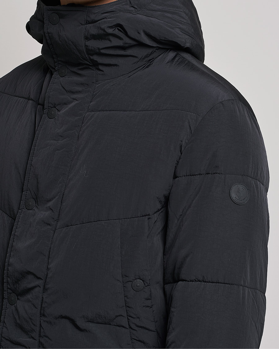 Homme | Manteaux Et Vestes | Save The Duck | Elvis Crinkle Nylon Parka Black