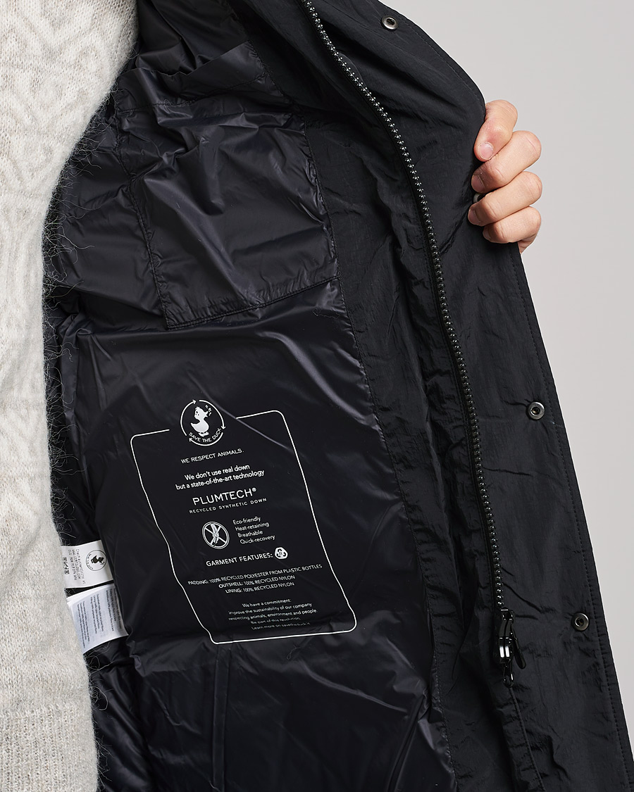 Homme | Manteaux Et Vestes | Save The Duck | Elvis Crinkle Nylon Parka Black