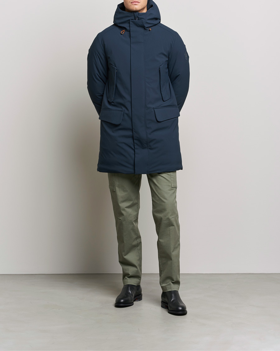 Homme | Manteaux Et Vestes | Save The Duck | Wilson Arctic Parka Blue Black