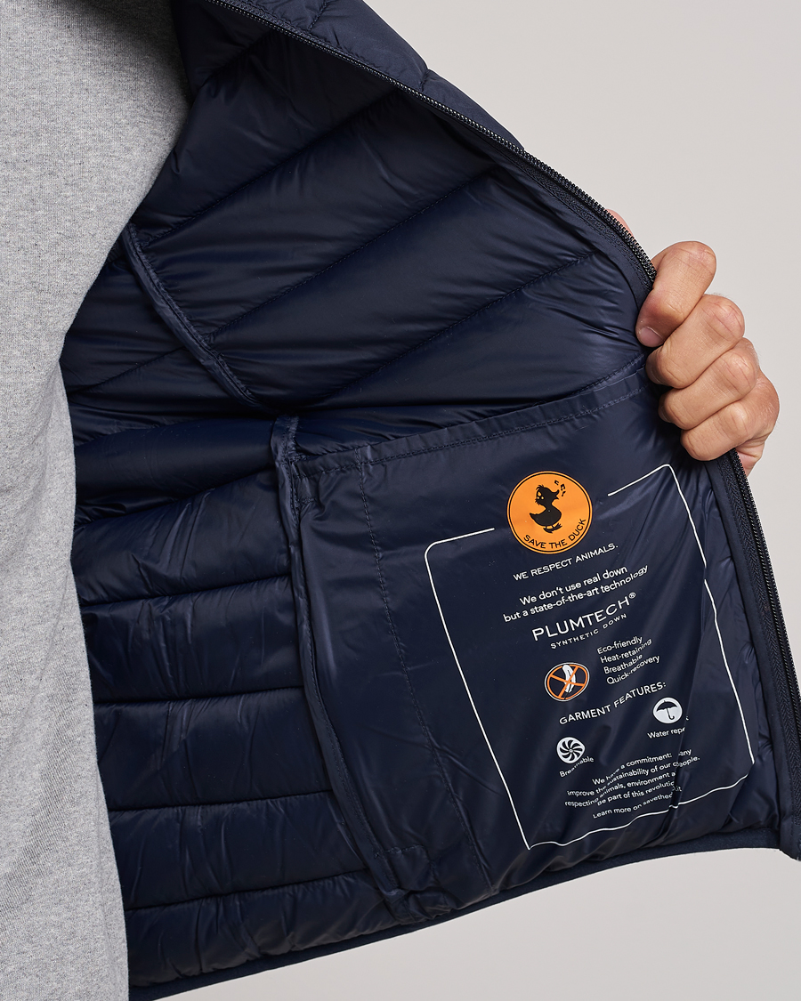 Homme | Manteaux Et Vestes | Save The Duck | Lewis Matt Lightweight Jacket Blue Black