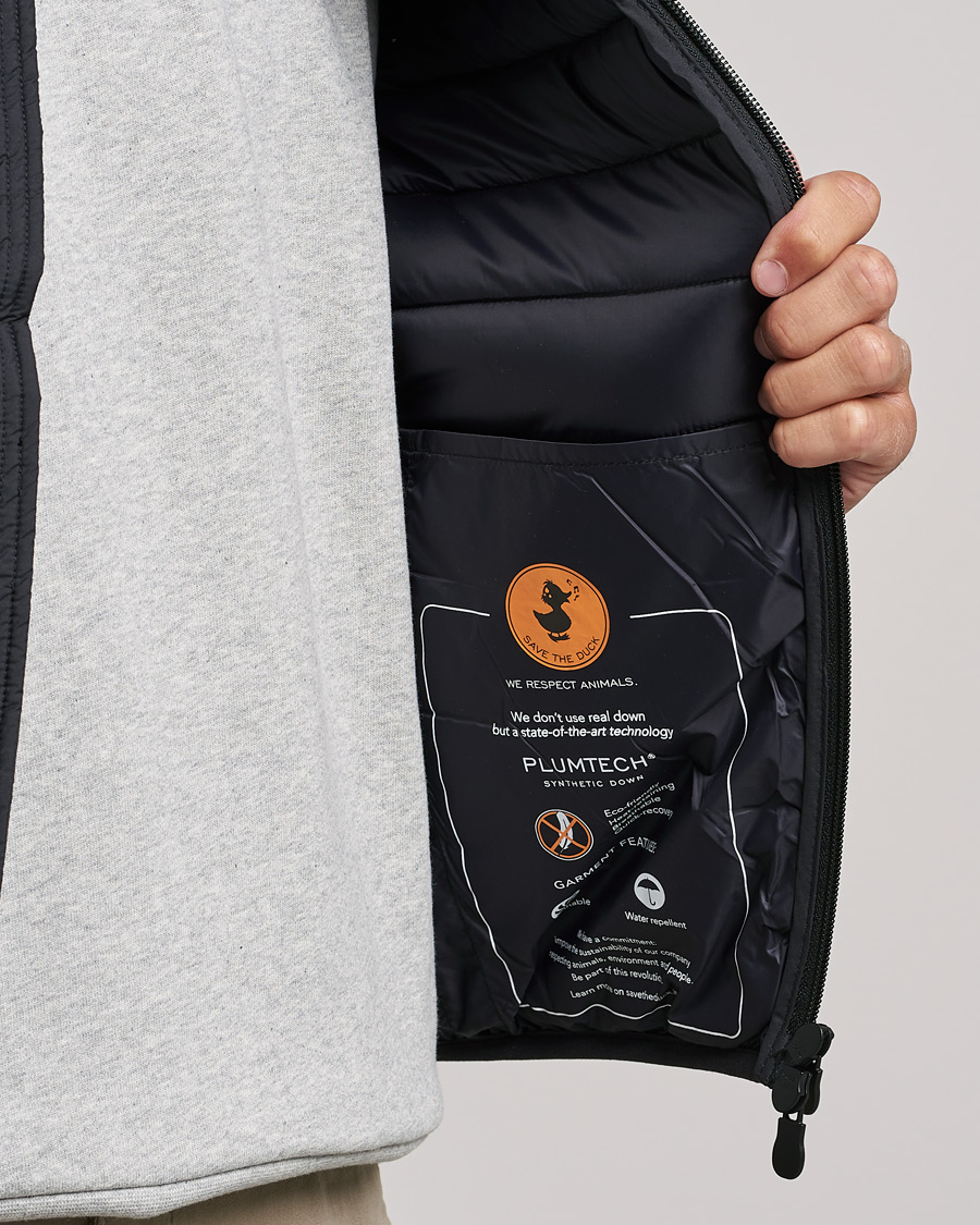 Homme | Gilets | Save The Duck | Liam Matt Lightweight Vest Black