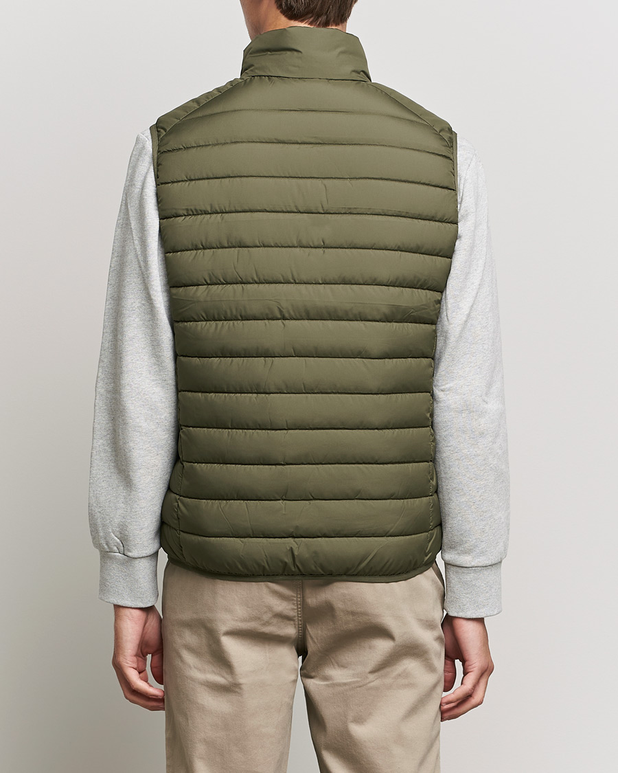 Homme | Gilets | Save The Duck | Liam Matt Lightweight Vest Laurel Green