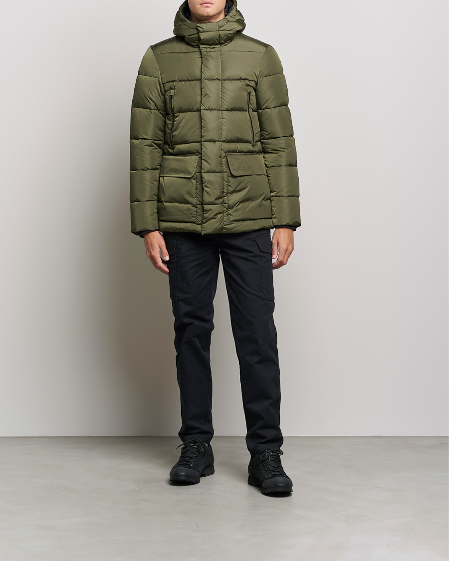 Homme | Manteaux Et Vestes | Save The Duck | Cliff Padded Down Jacket Dusty Olive