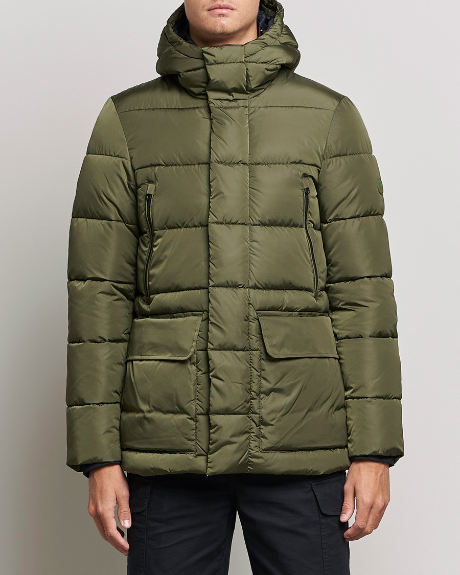 Homme | Manteaux Et Vestes | Save The Duck | Cliff Padded Down Jacket Dusty Olive