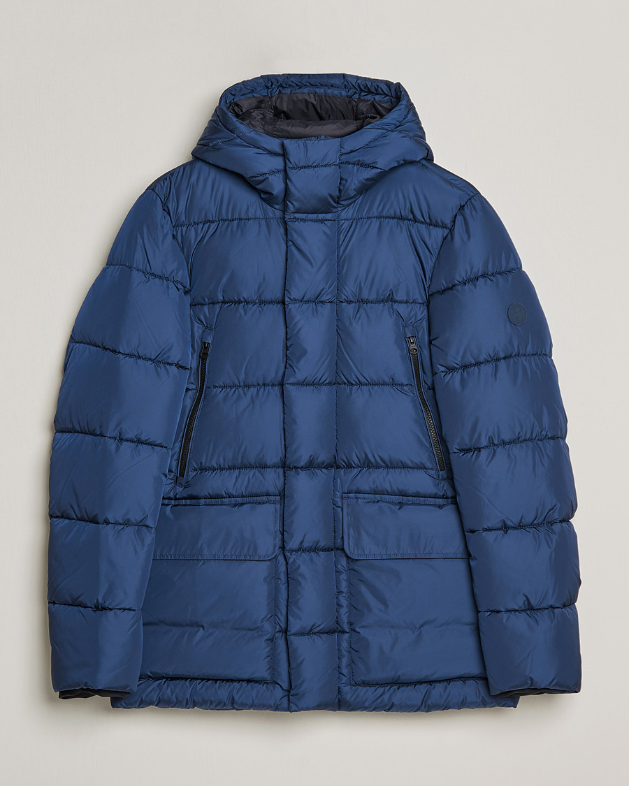 Homme | Manteaux Et Vestes | Save The Duck | Cliff Padded Down Jacket Navy Blue