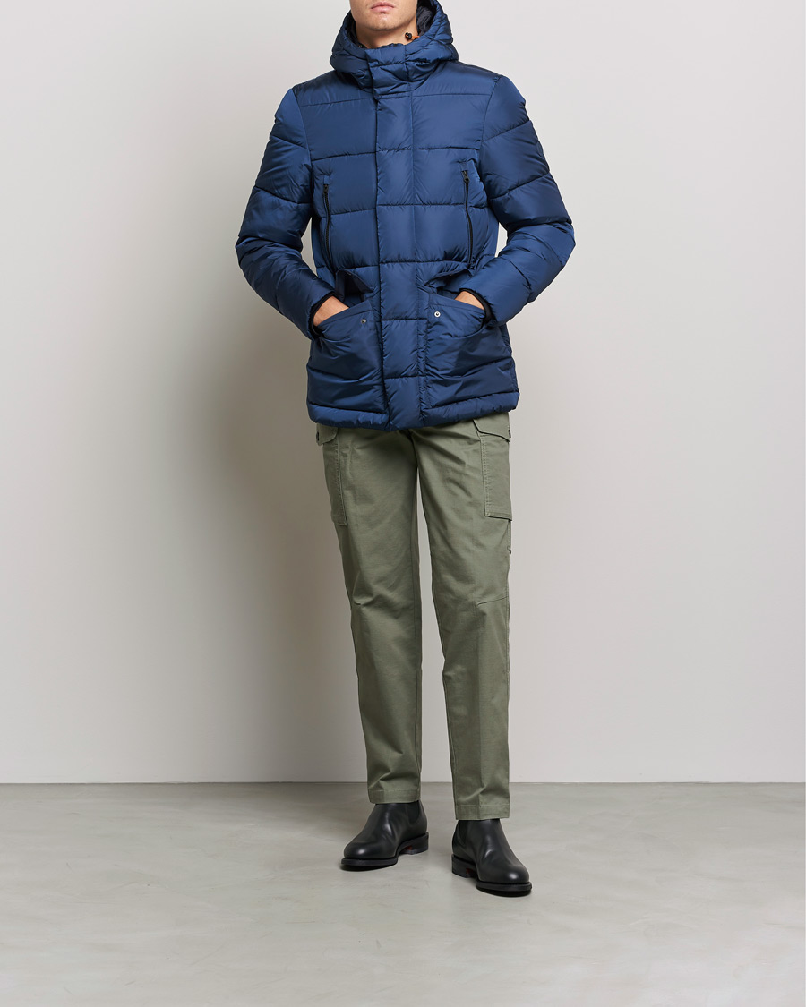 Homme | Manteaux Et Vestes | Save The Duck | Cliff Padded Down Jacket Navy Blue