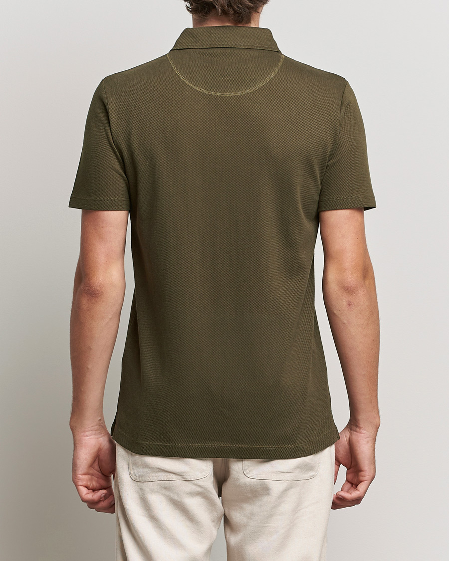 Homme | Polos | Sunspel | Riviera Polo Shirt Dark Moss