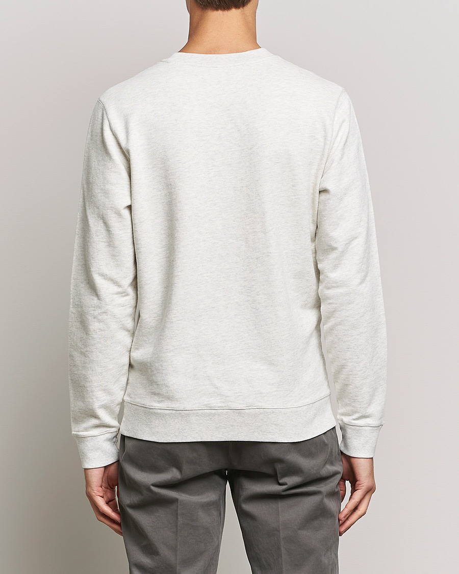 Homme | Pulls Et Tricots | Sunspel | Loopback Sweatshirt Archive White Melange