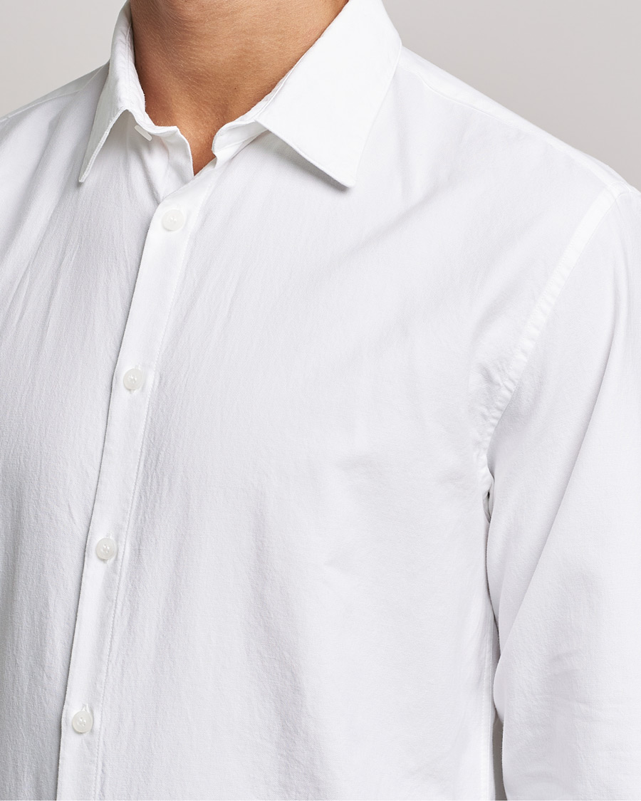 Homme | Chemises | Sunspel | Casual Oxford Shirt White