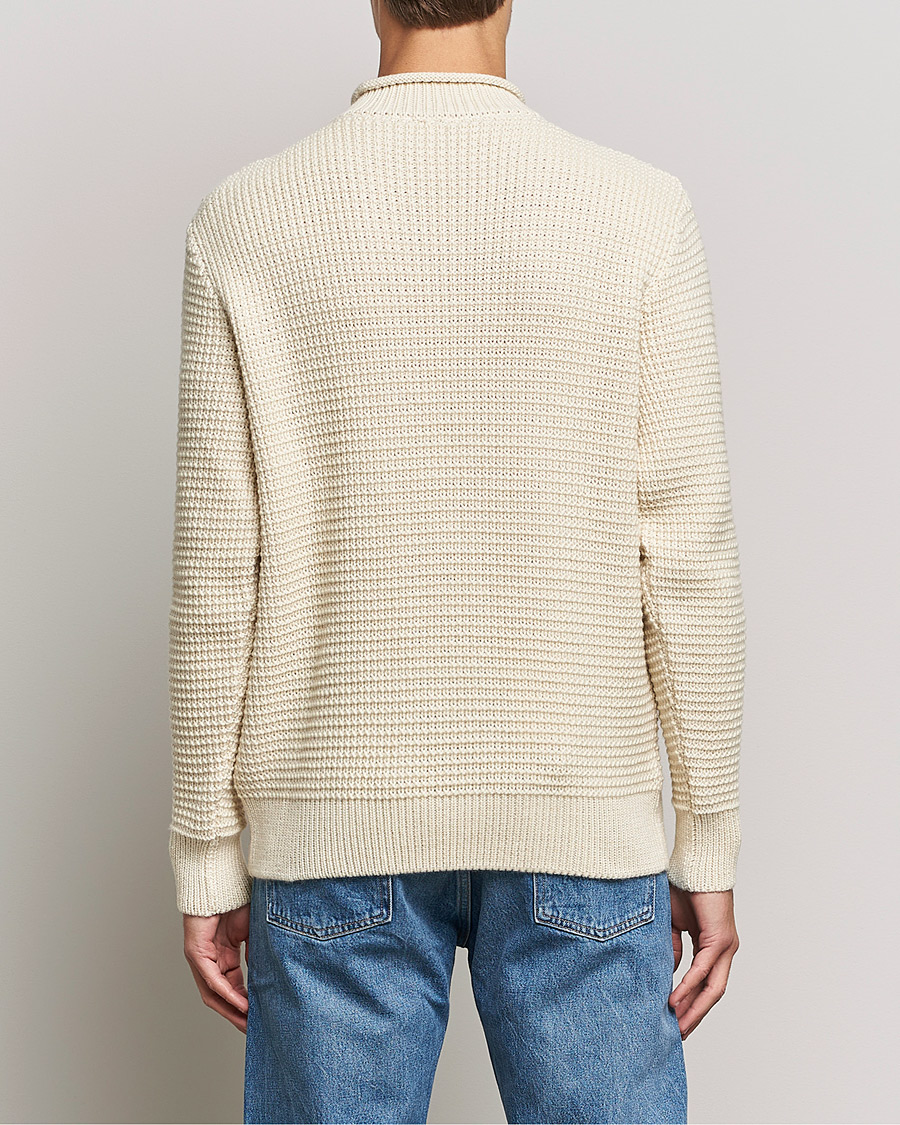 Homme | Pulls Et Tricots | Sunspel | Fisherman Jumper Ecru