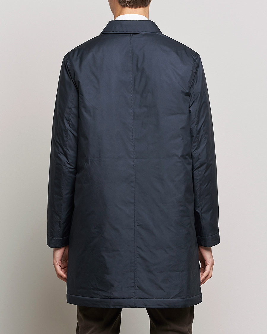 Homme | Manteaux Et Vestes | Sunspel | Recycled Polyester Padded Coat Navy